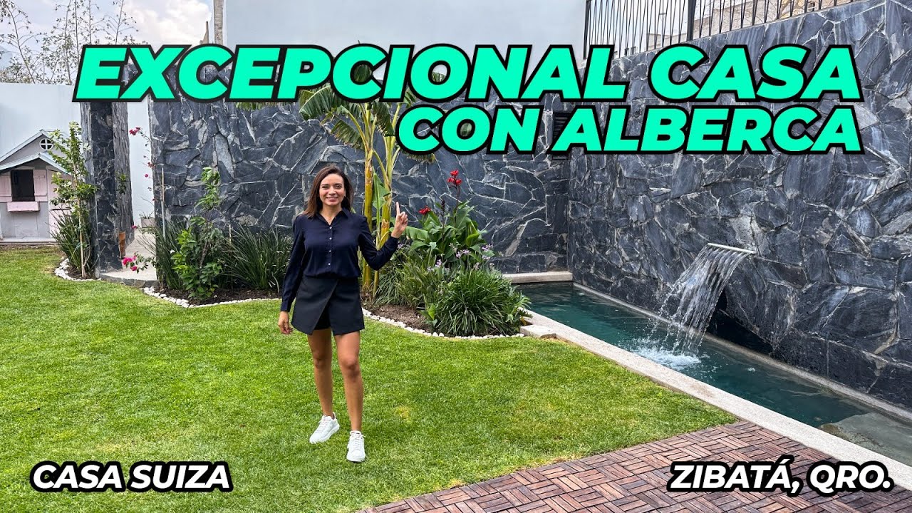 Casa con una ALBERCA ENVIDIABLE... en Zibatá, Querétaro