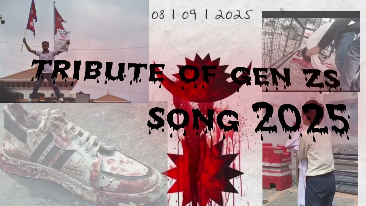 Tribute of gen z song/gen z amar atal sada /@bishwohangRai-o3y #nepalisong2025