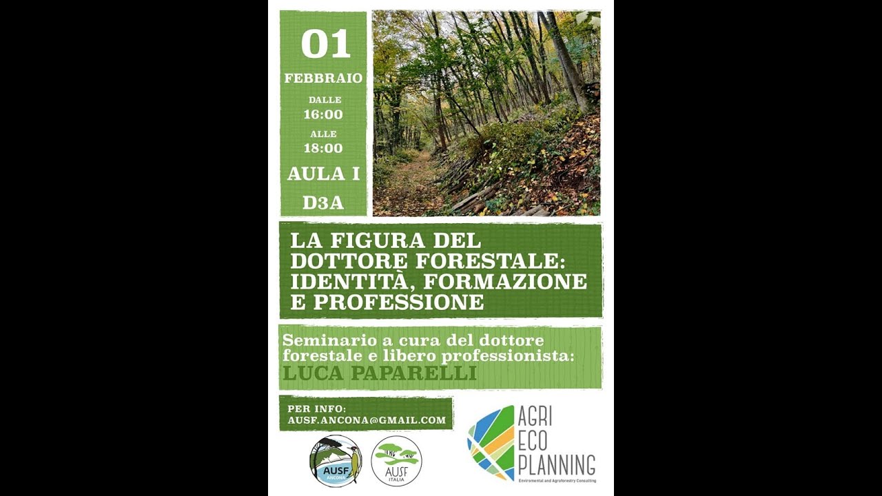 #AUSFinrete: La figura del dottore forestale: identit&agrave;, formazione e professione.