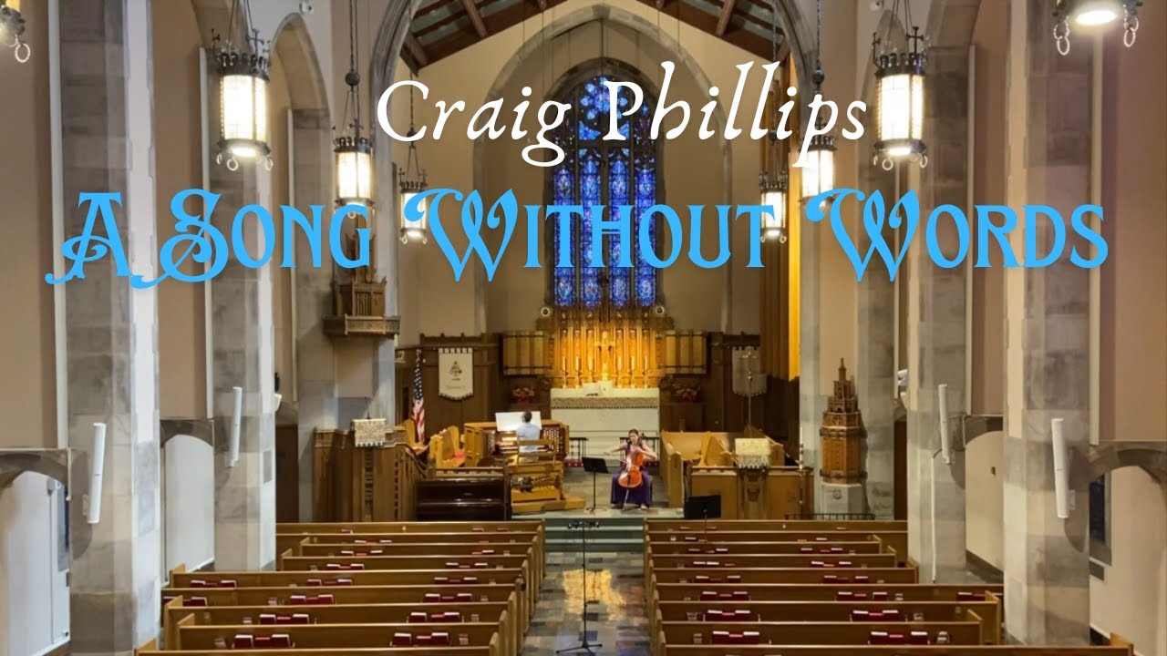 SVYATI DUO | Cello & Organ | A song without words - Craig Phillips