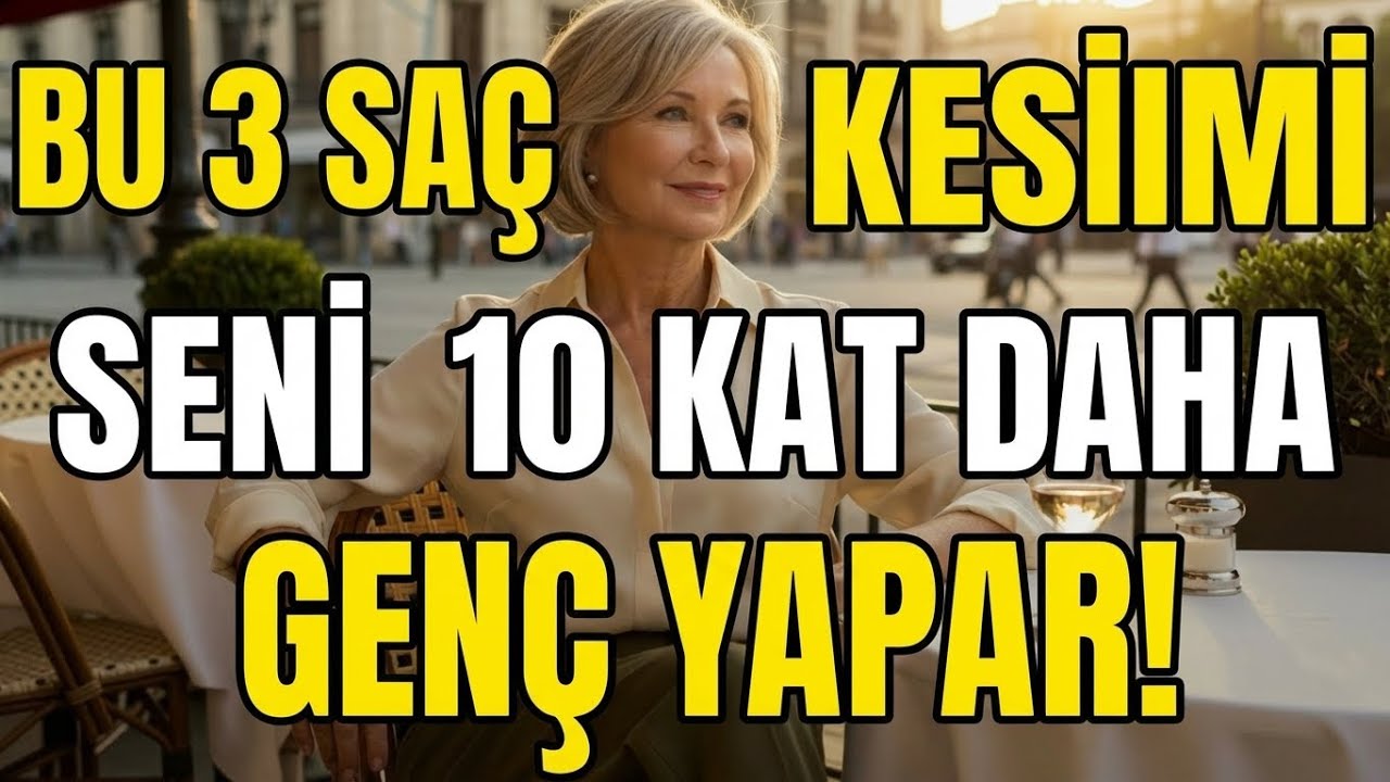 Seni 10 Yaş DAHA GEN&Ccedil; G&ouml;sterecek 3 Sa&ccedil; Kesimi - Kadınlar İ&ccedil;in M&uuml;kemmel