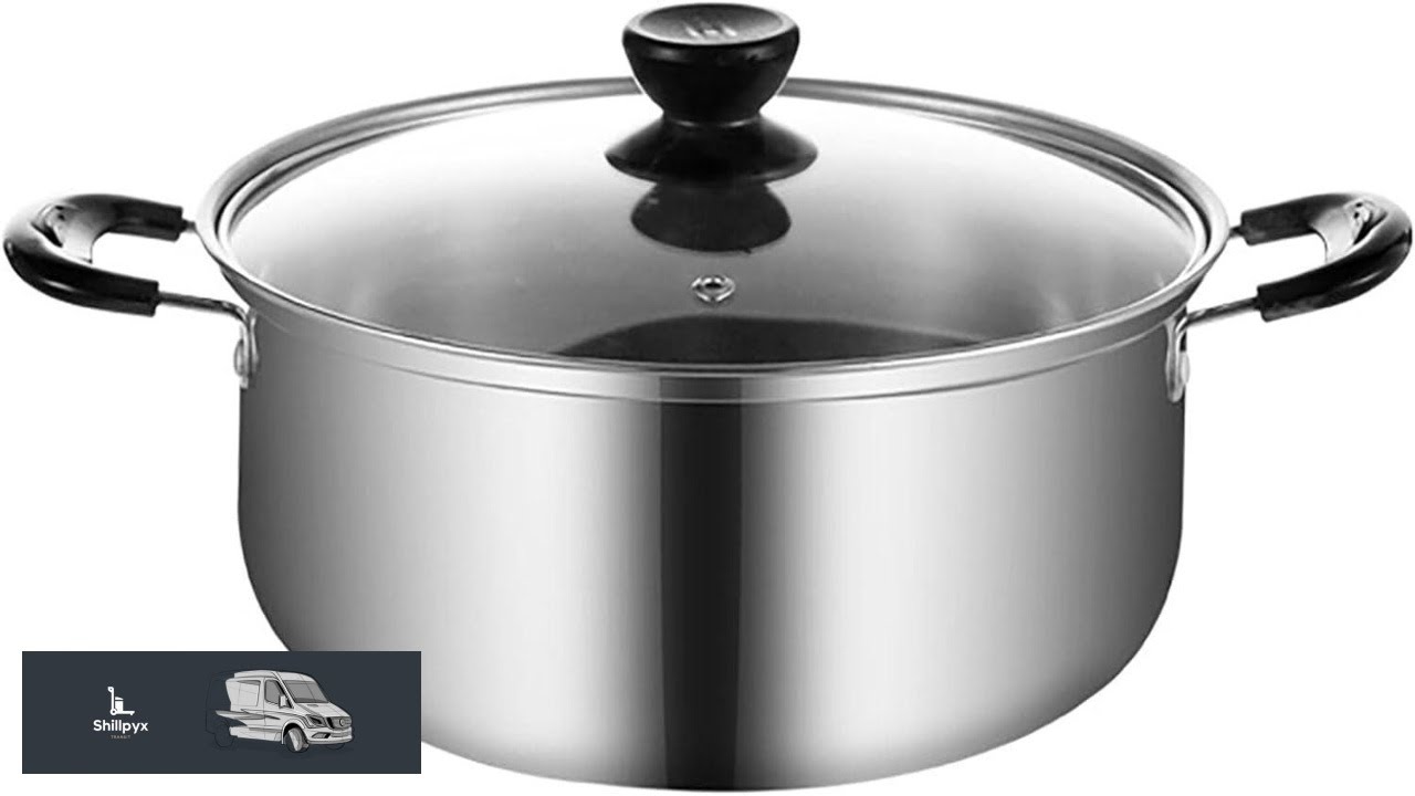 Stainless Steel Saucepan 0.9 Quart Double Handle Milk and Soup Pot