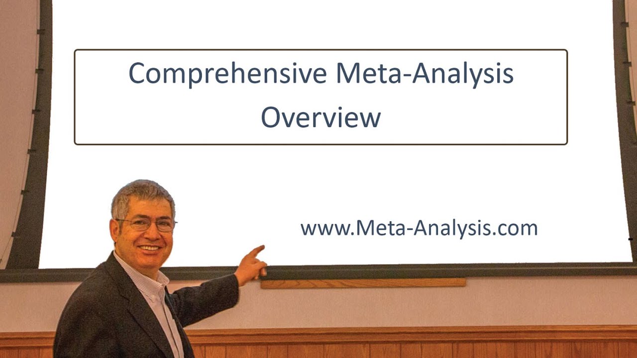 Overview of Comprehensive Meta-Analysis Version 4