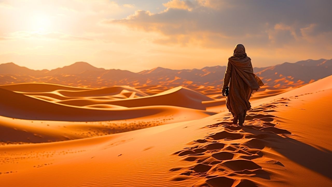 Cafe De Anatolia - DESERT TALES (Ethnic Deep House & Organic House & Arabic Mix) 2025
