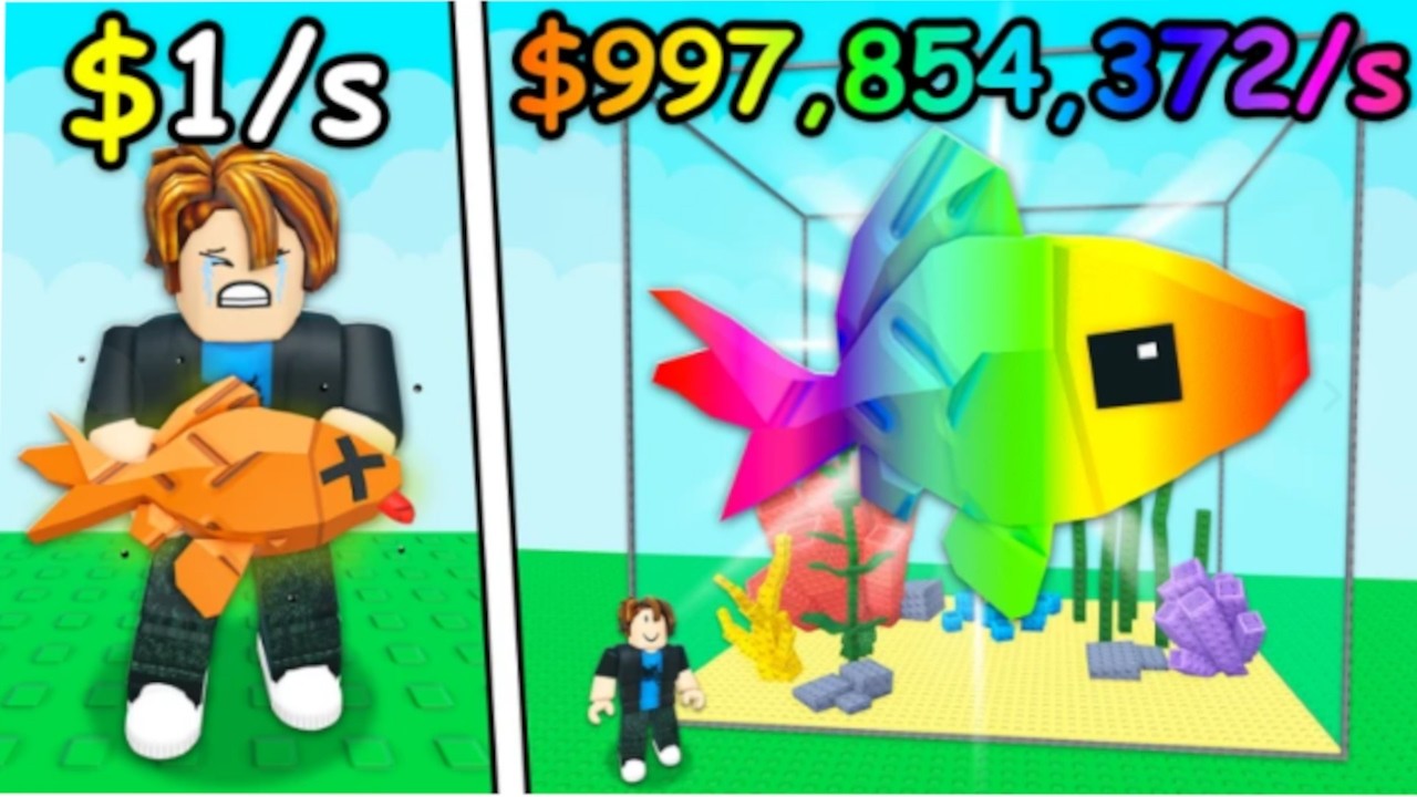 Robloxبس لازم اصتاد السمك $3Mمن500$ ايلا