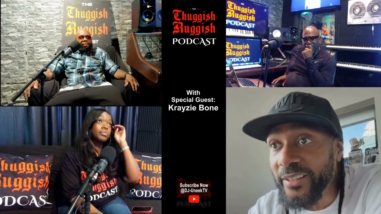 Thuggish Ruggish Podcast - w/Krayzie Bone interview, also CMW & J.J. Fad dedication (1/31/26)