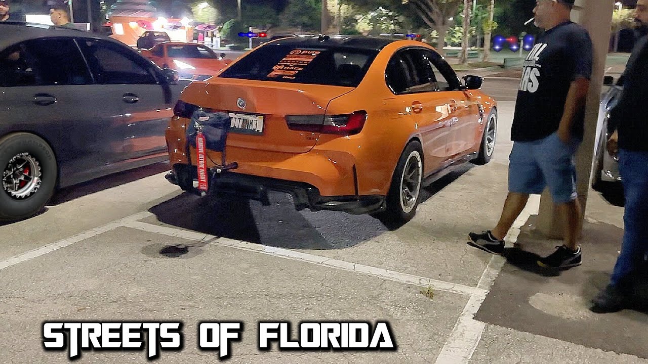 Street Racing Action All Night!! (Cops, 800hp Corvette, Supra, 1000hp BMW, & MORE!)