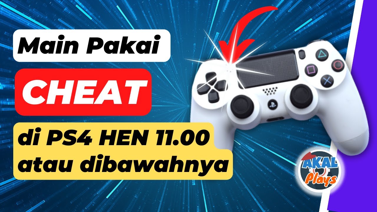 🔥Mudah! Main Pakai Cheat di PS4 HEN 11.00 atau versi dibawahnya.
