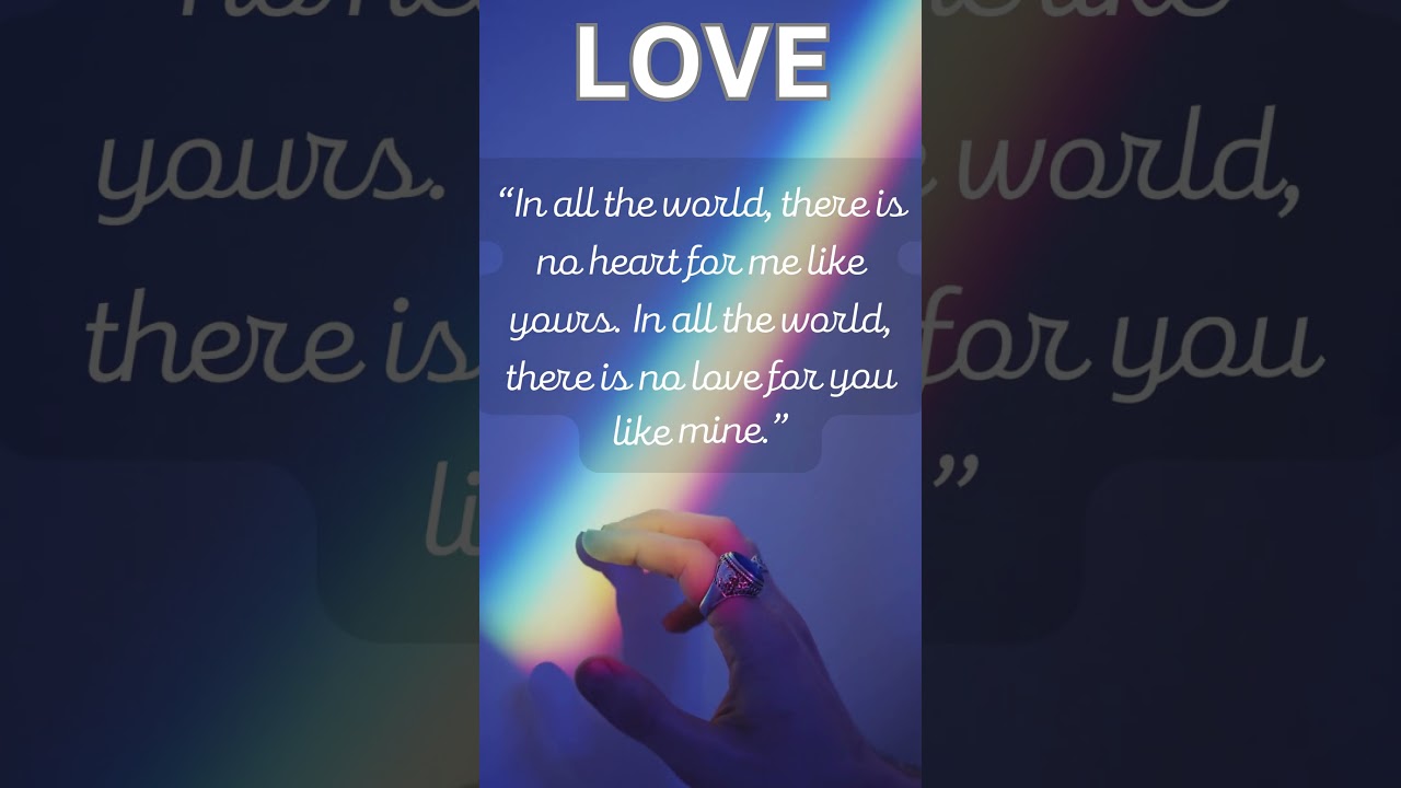 The Most Beautiful Love Poem Ever Written | Love Quotes Whatsapp Status | English Quote | Wise words