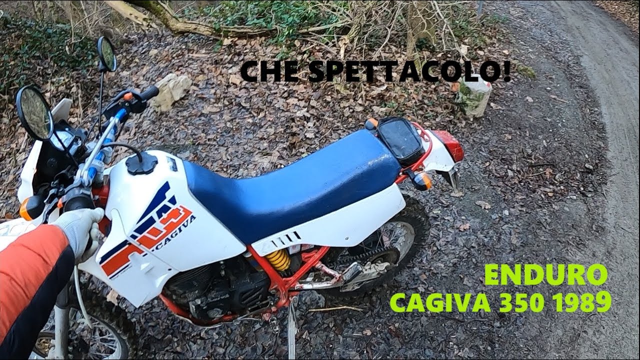 ENDURO col CAGIVA 350 E! Che Spettacolo! 33 anni di storia!
