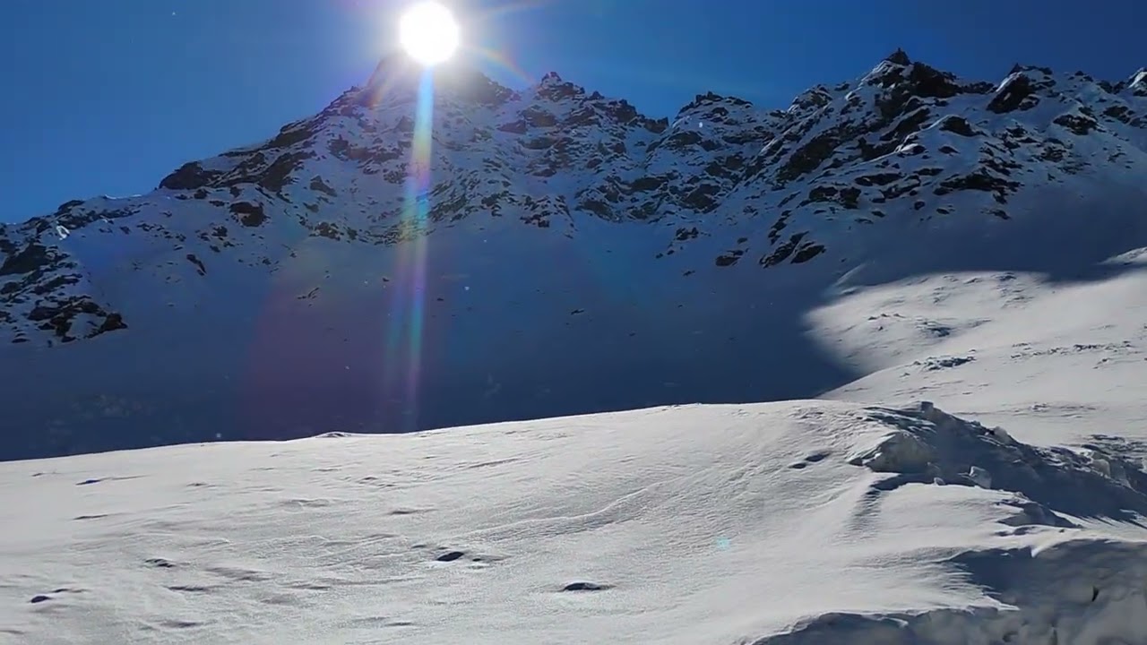 @Mountain snow