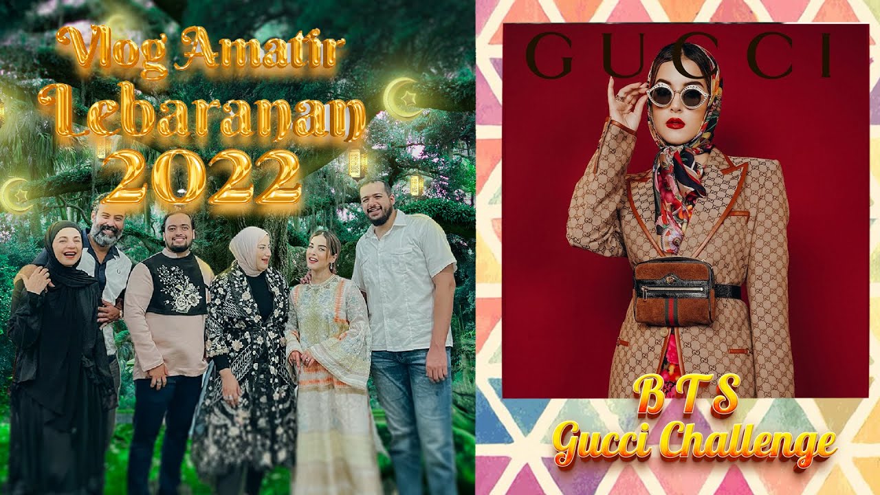 Vlog Lebaran Bareng bu ala & sekeluarga, Hari Pertama masuk kerja BTS Gucci Challenge