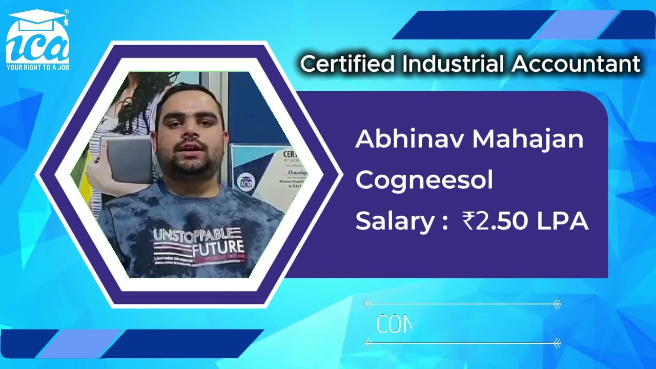 Hear How CIA Course Transformed Abhinav Mahajan&rsquo;s Career | ICA Edu Skills Chandigarh