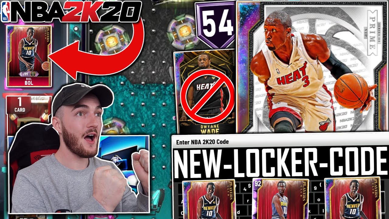 FREE *NEW* LOCKER CODE 2K20 + GALAXY OPAL DWYANE WADE TTO GAMEPLAY! (NBA 2K20 MYTEAM)