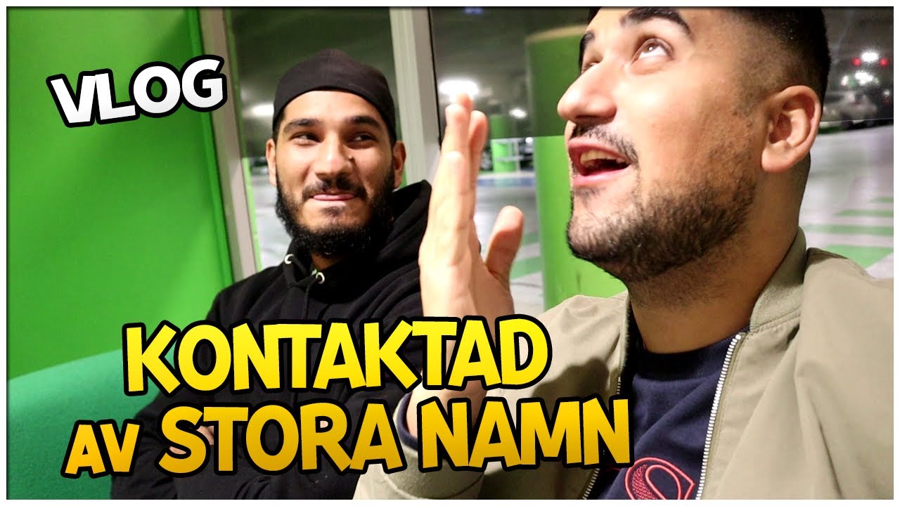 KONTAKTAD AV STORA NAMN!!! *VLOG*
