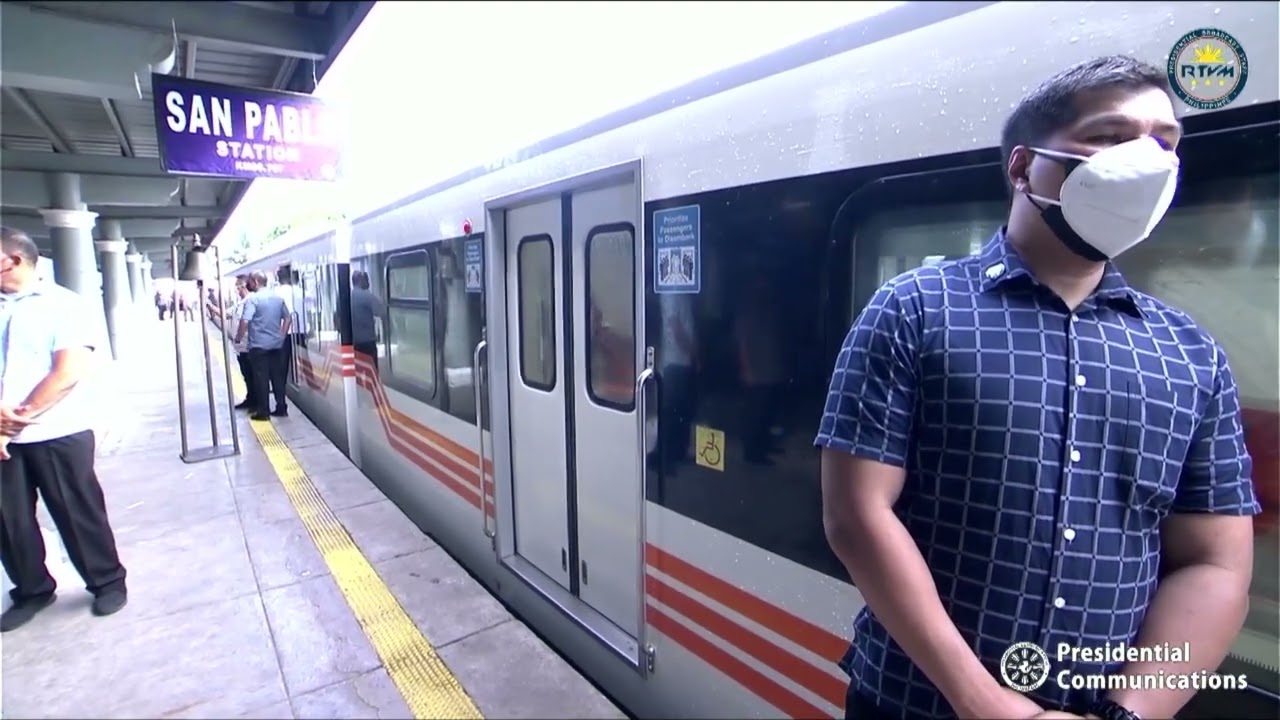 Opening of the Philippine National Railways Lucena-San Pablo Commuter Line