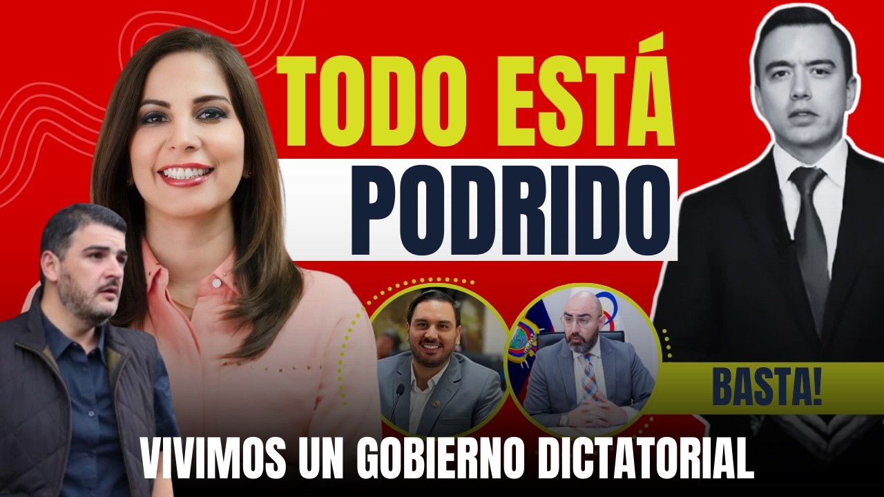 ¡PERSECUCIÓN DESCARADA! Saltos acusa al gobierno de Noboa de manipular la justicia
