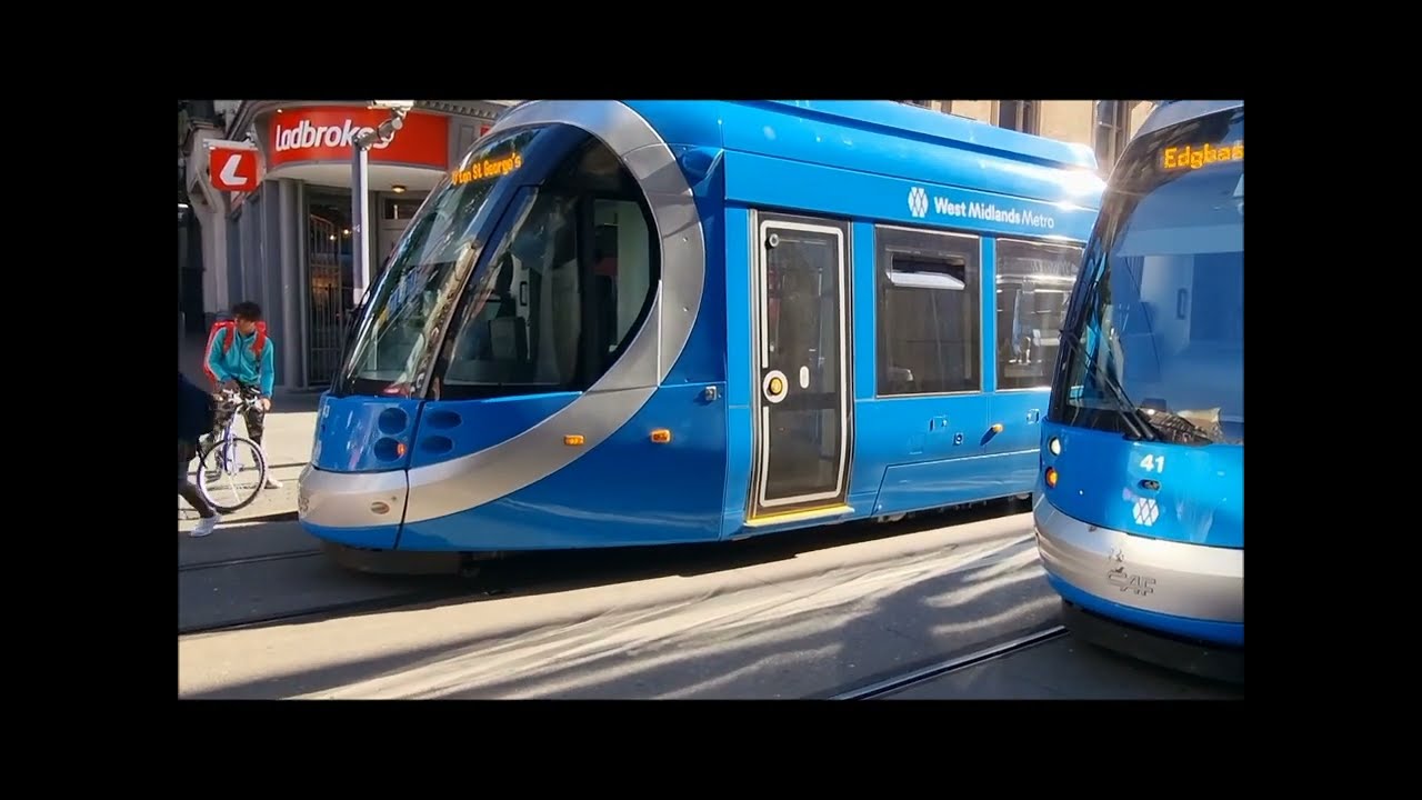 West Midlands Metro City Centre to Edgbaston Village 11th August 2022