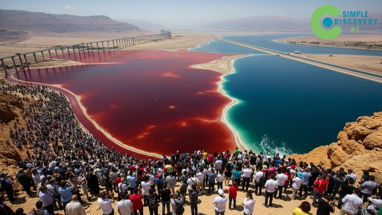 Israel DIVIDE O DESERTO PARA DESVIAR ÁGUA do Mar Vermelho A Mar Morto — Cientistas Estão Preocupados