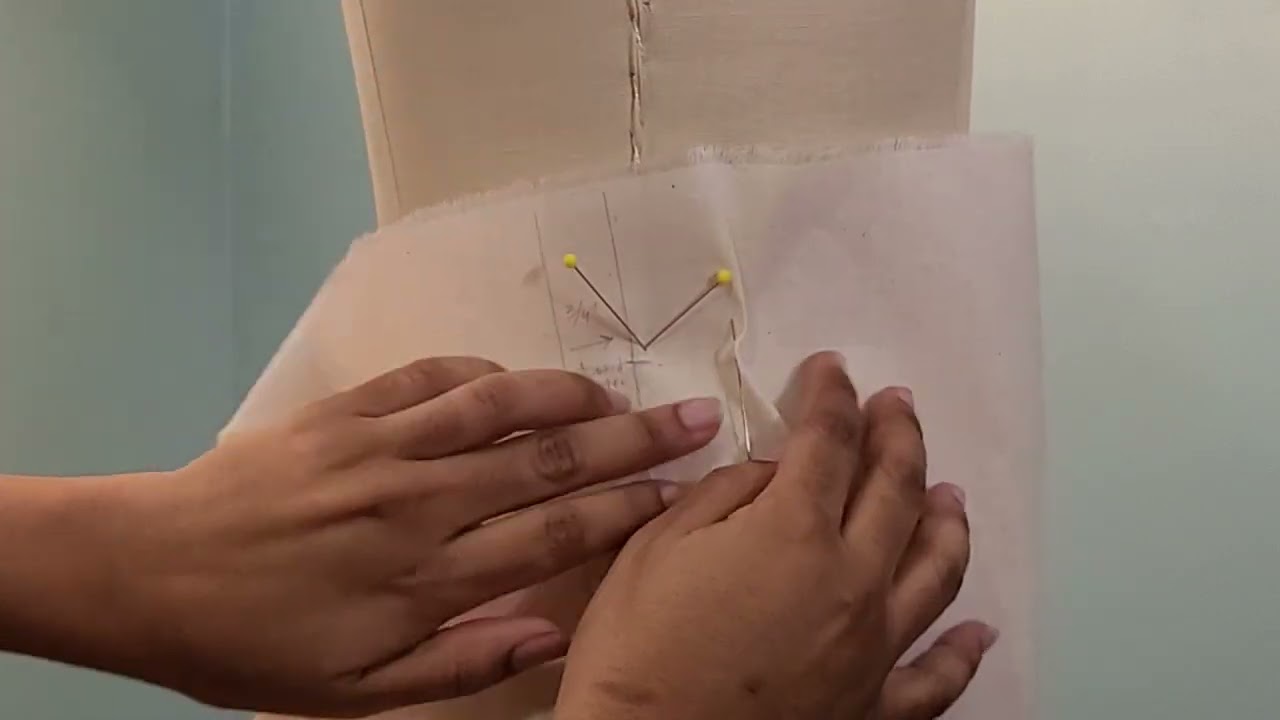 Basic Five Drape: Draping the Skirt