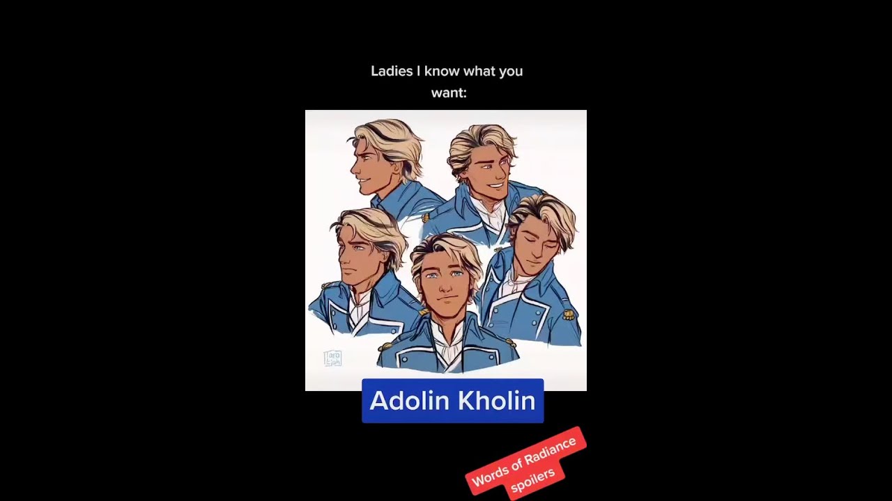 The Cosmeres Perfect Guy -  Adolin Kholin - Stormlight Archive - Brandon Sanderson