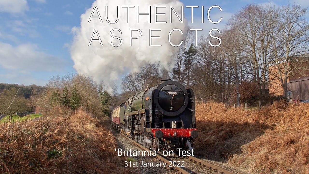Britannia on Test | Severn Valley Railway - 31st January 2022