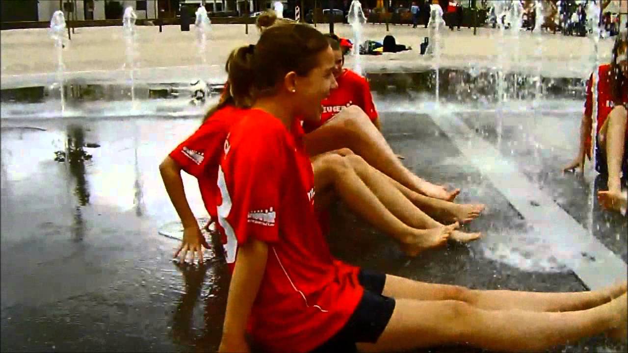 cold water challenge SC Glandorf C-Mädchen