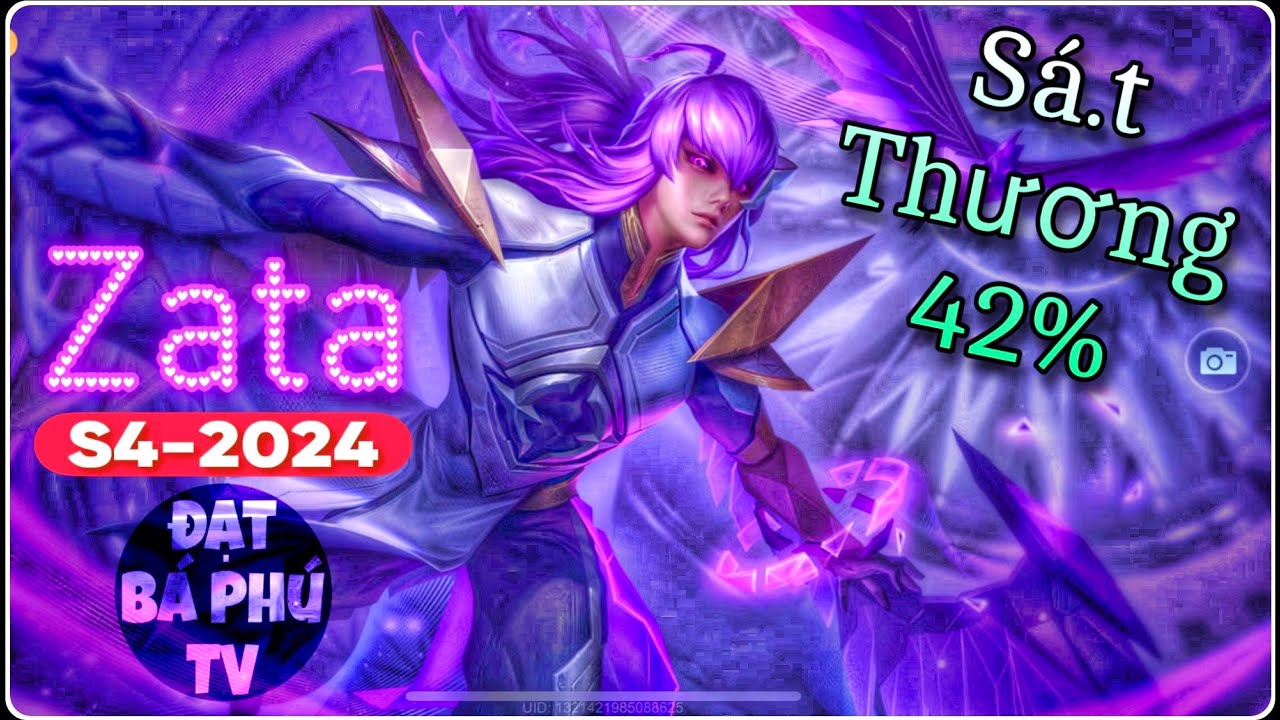 AOV Game Guide | ZATA mùa S4-2024 | TĂNG SỨC MẠNH ❤️