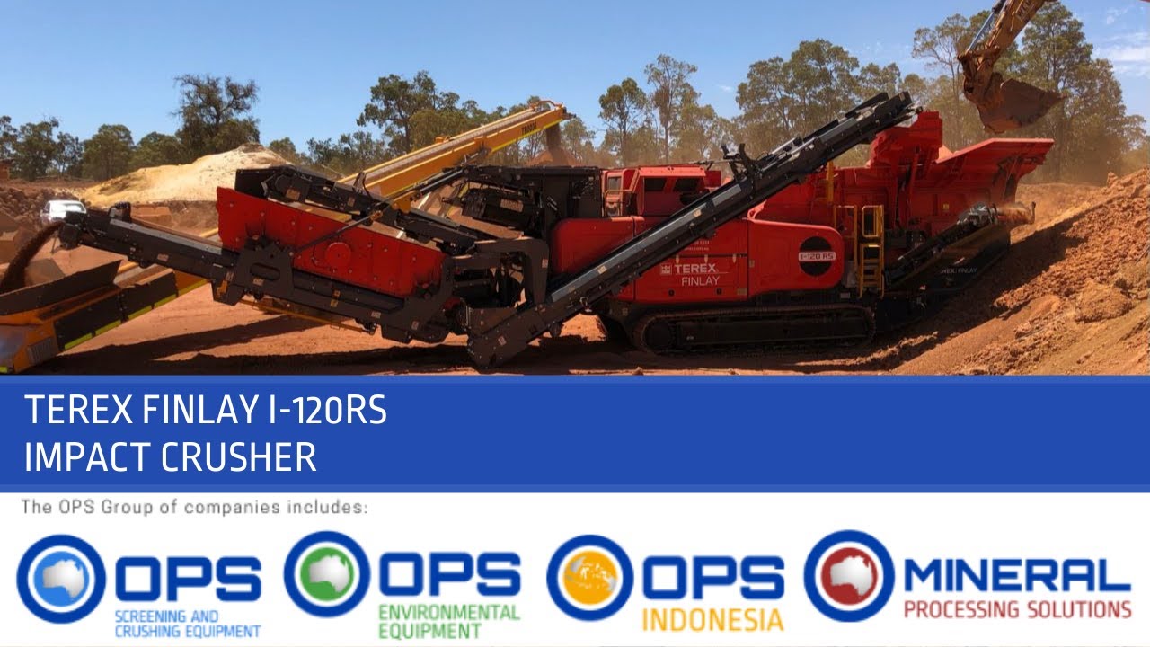 Terex Finlay I 120RS Impact Crusher