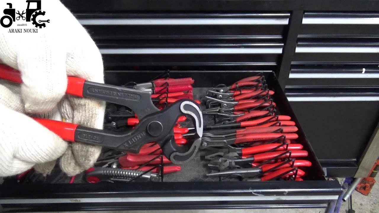 工具紹介　掴みもの系の紹介　ぺンチ　ニッパー　プライヤー