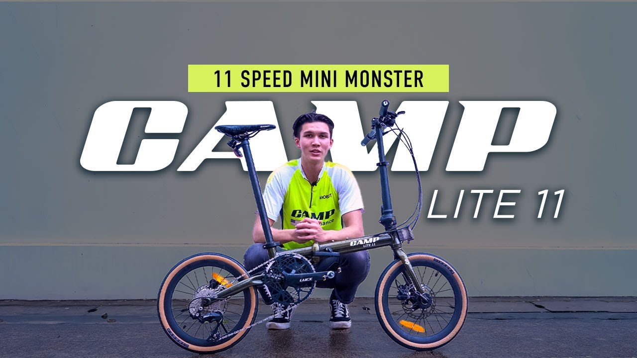 Camp Lite 11 foldable bicycle | First Look
