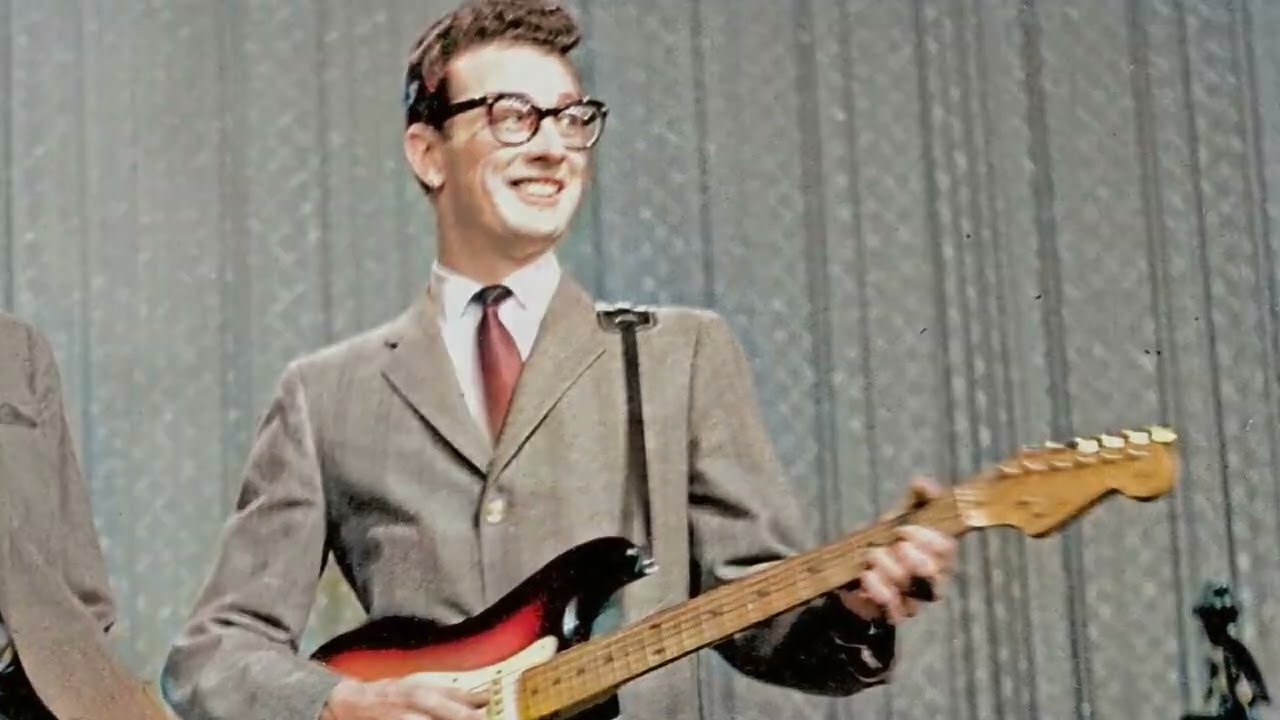 Buddy Holly & The Crickets - Not Fade Away [1957] Undubbed.