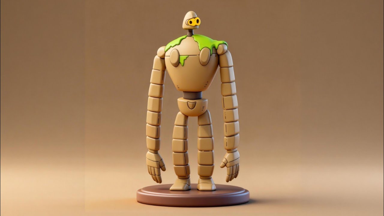 LIVE 3D Printing: Laupta, Castle In The Sky Robot, Using Snapmaker U1 ToolHead Changer