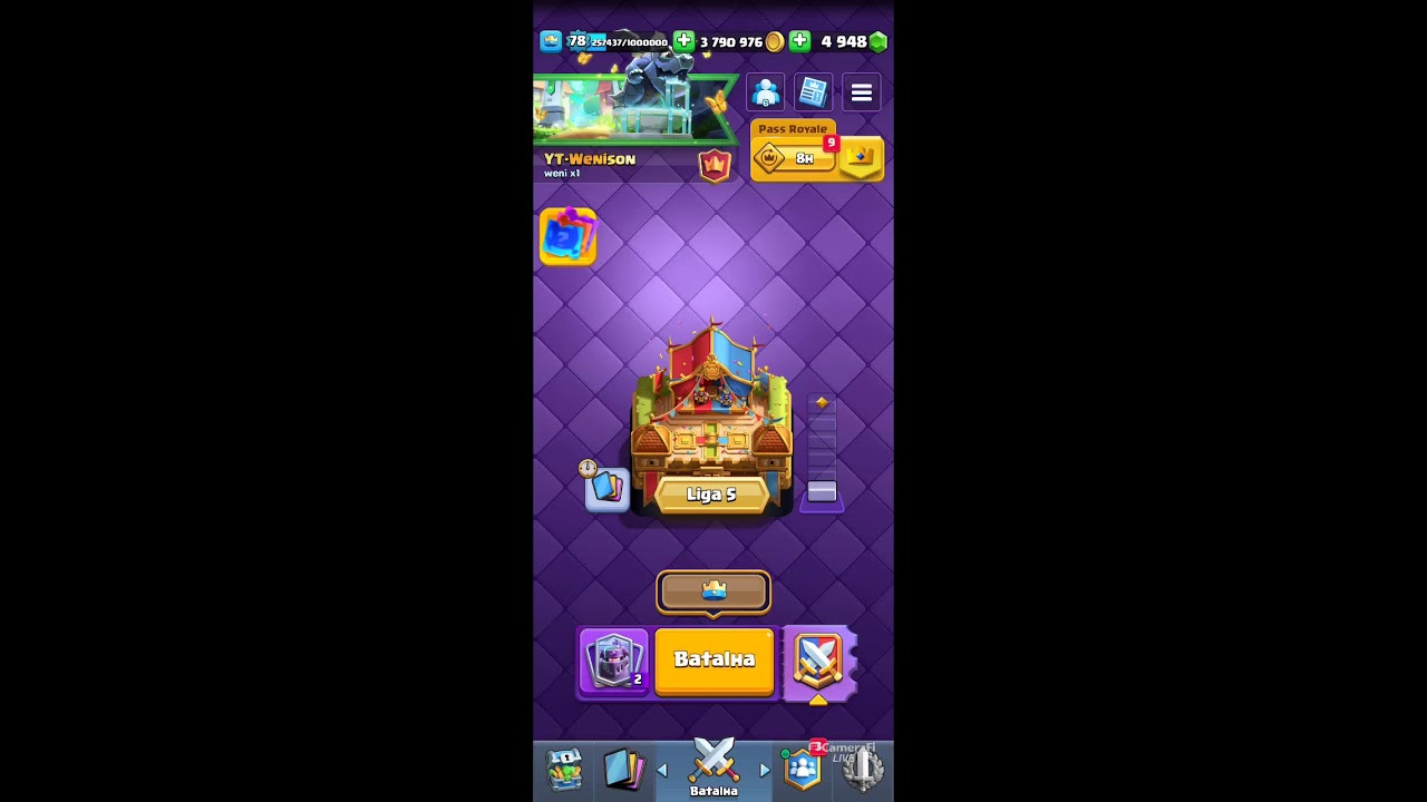 #clashroyaleaovivo