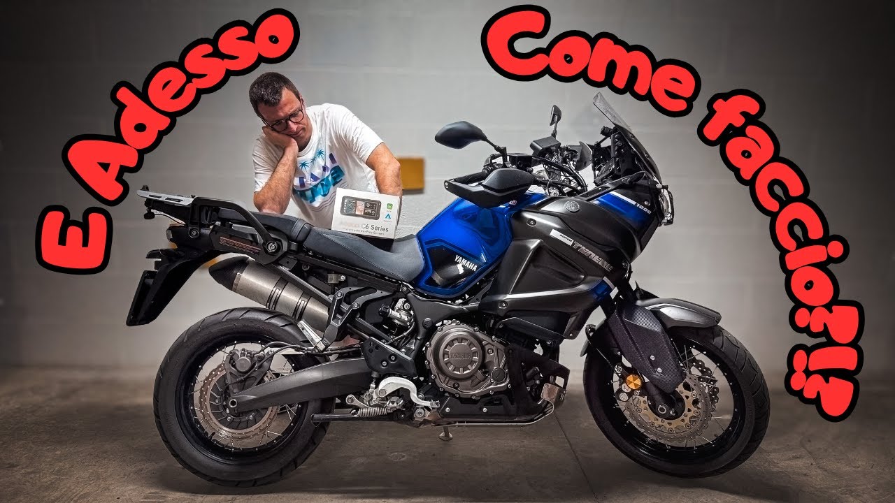 Come si monta un CarPlay da moto? 🧐Vi spiego come ho montato il mio Aoocci C6PRO ✌🏻