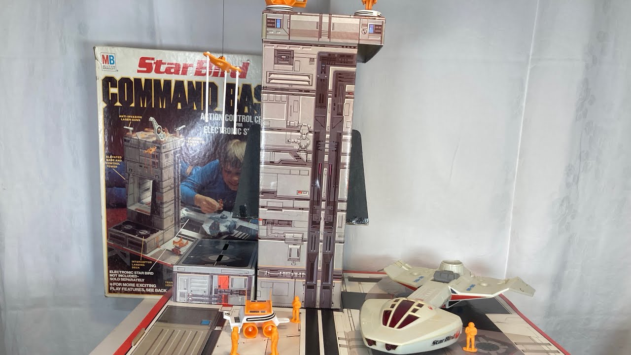 Star Bird Command Base  Milton Bradley 1978