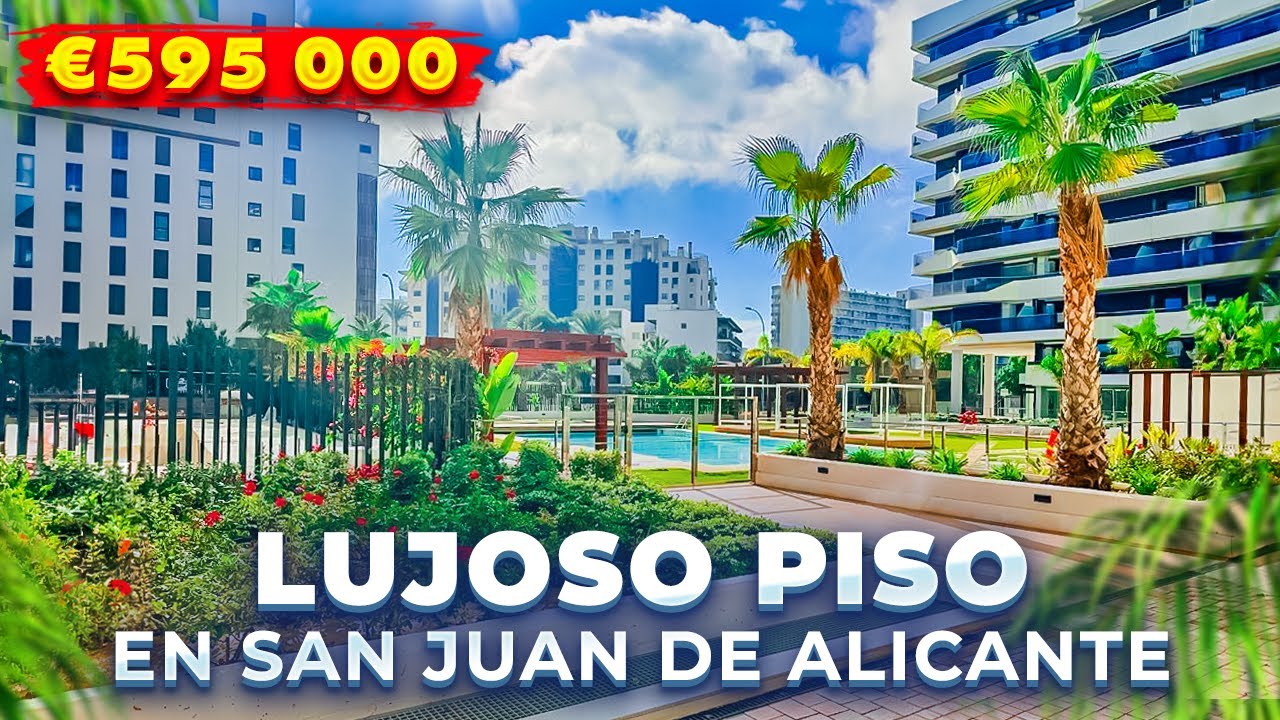 Piso en San Juan de Alicante en un residencial de Lujo | Inmobiliaria Costa Blanca Alegria
