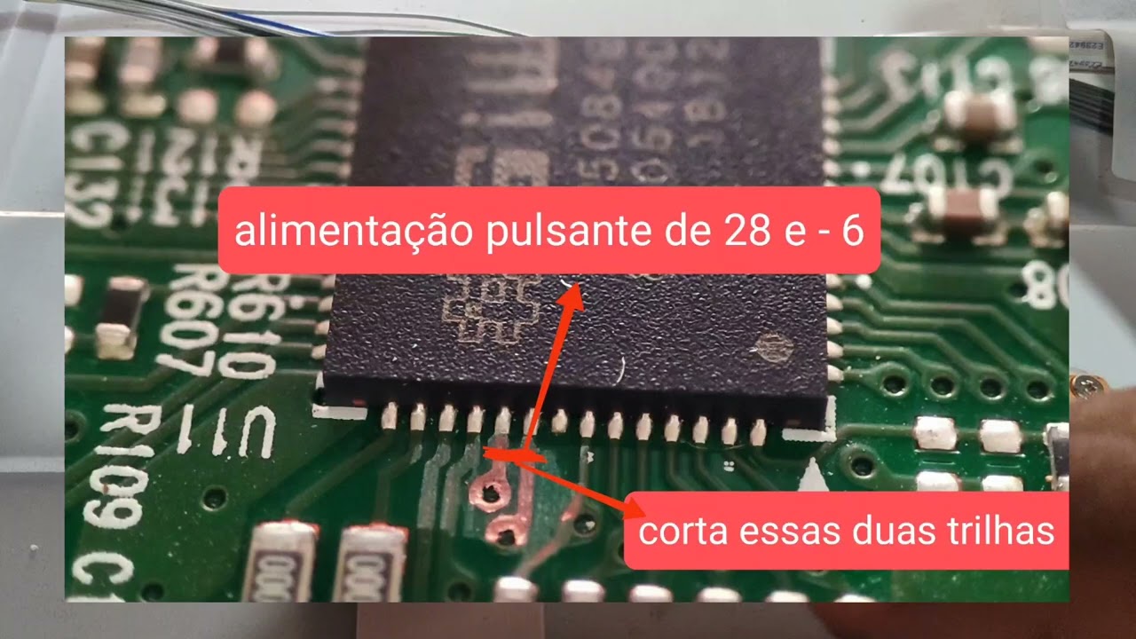 TV LG 49 com imagem tremendo e travando com linhas, procedimento de recuperação de display, assista
