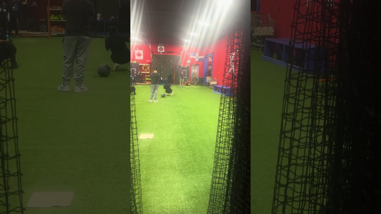 Baseball training does legs
