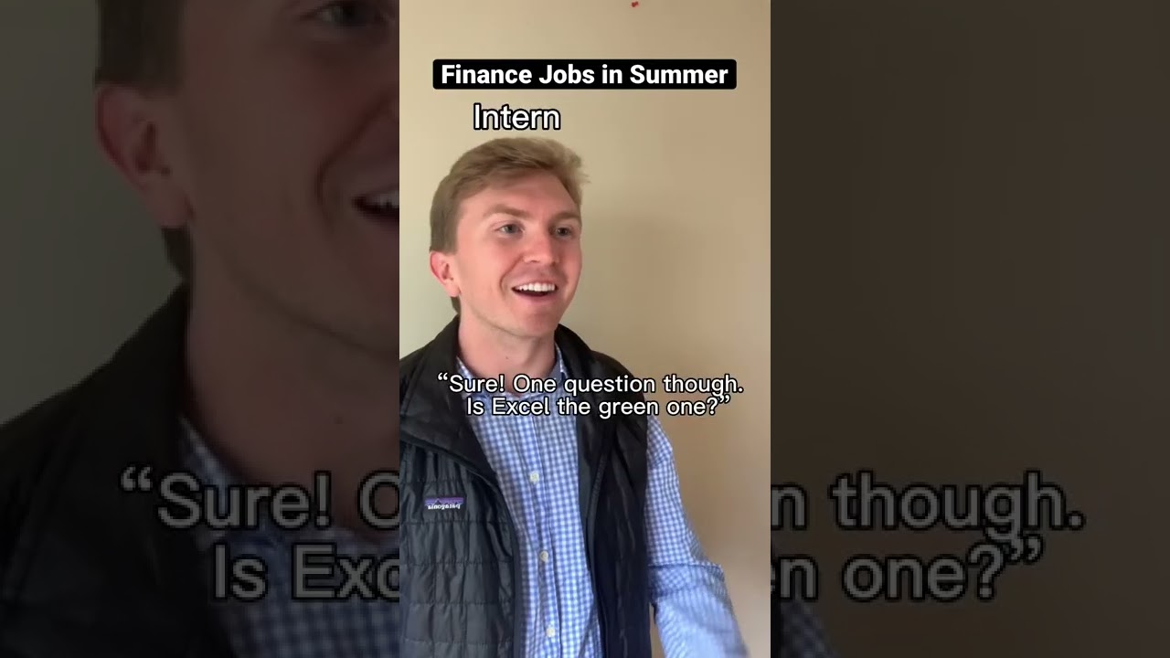 Working A Finance Job In The Summer