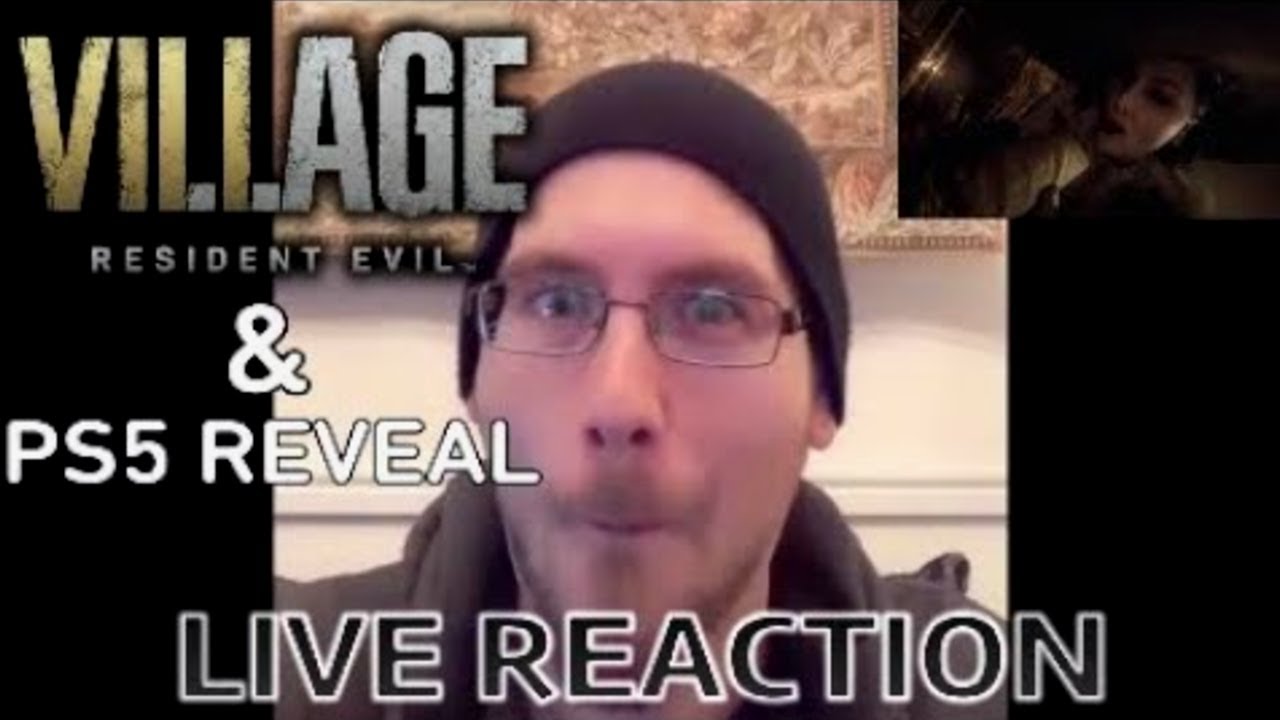 My Live Reactions To RESIDENT EVIL 8 VILLAGE & PS5 Reveal Trailers (re-upload)