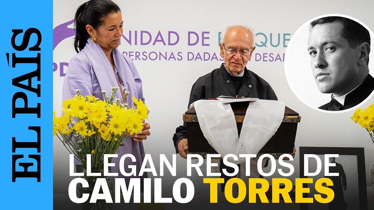 Llegan los RESTOS del cura guerrillero CAMILO RESTREPO a 60 años de su MUERTE | EL PAÍS