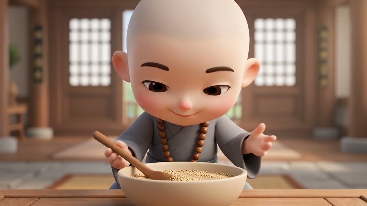 Little Monk | Cry for help from the cliff | The leap of compassion