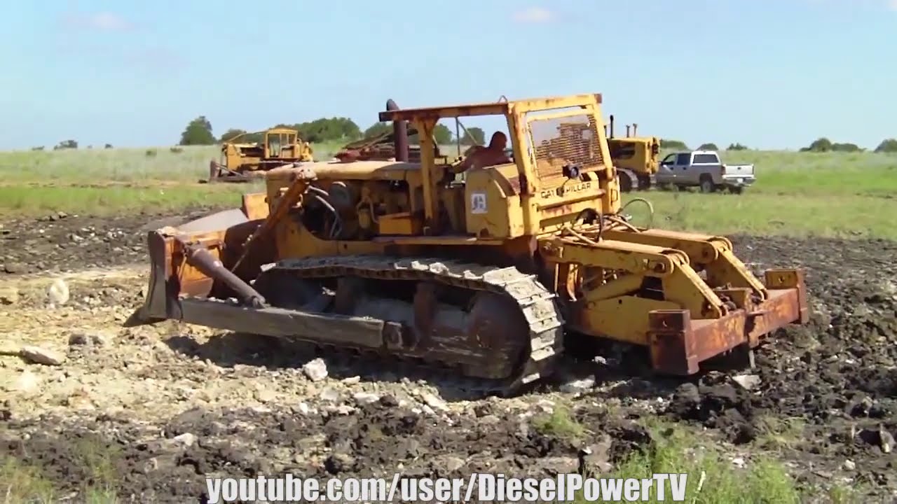 POND BUILDING WITH D9G & PULL SCRAPER!!!