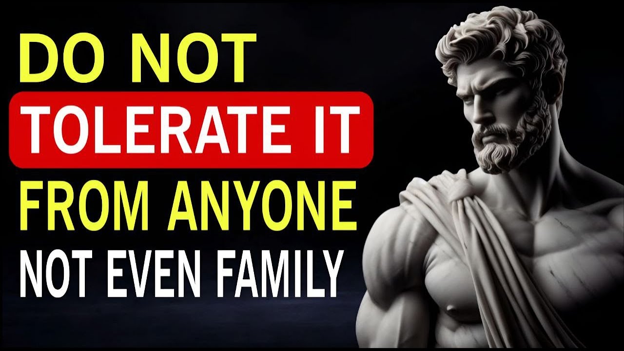 10 Toxic Behaviors You Should Never Tolerate — Not Even From Family | STOICISM