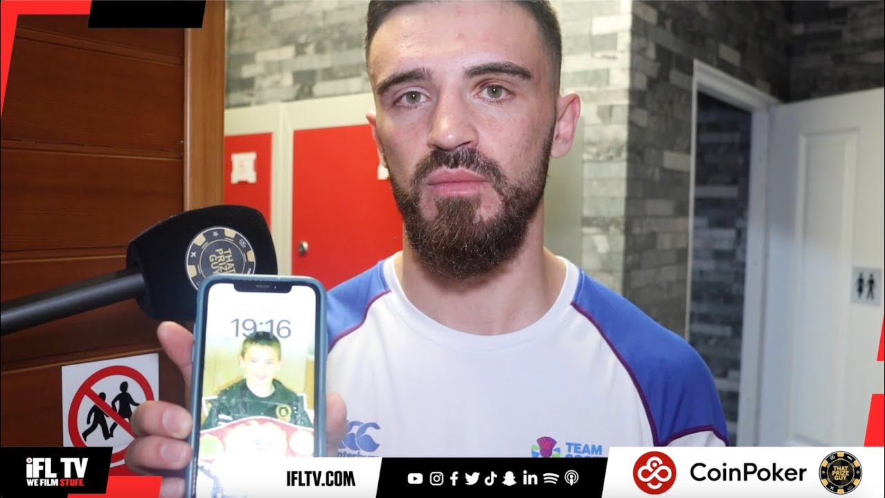 'THAT'S SCOTT HARRISON'S BELT, THAT INSPIRES ME' - STEPHEN NEWNS JR ON PRO GAME & UPCOMING FIGHT