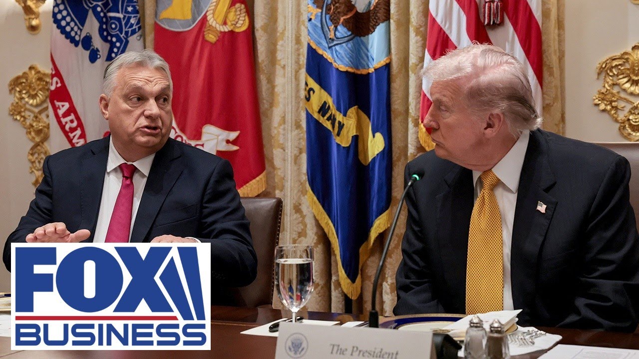 Trump, Hungarian PM talk Ukraine war, Russian oil at White House