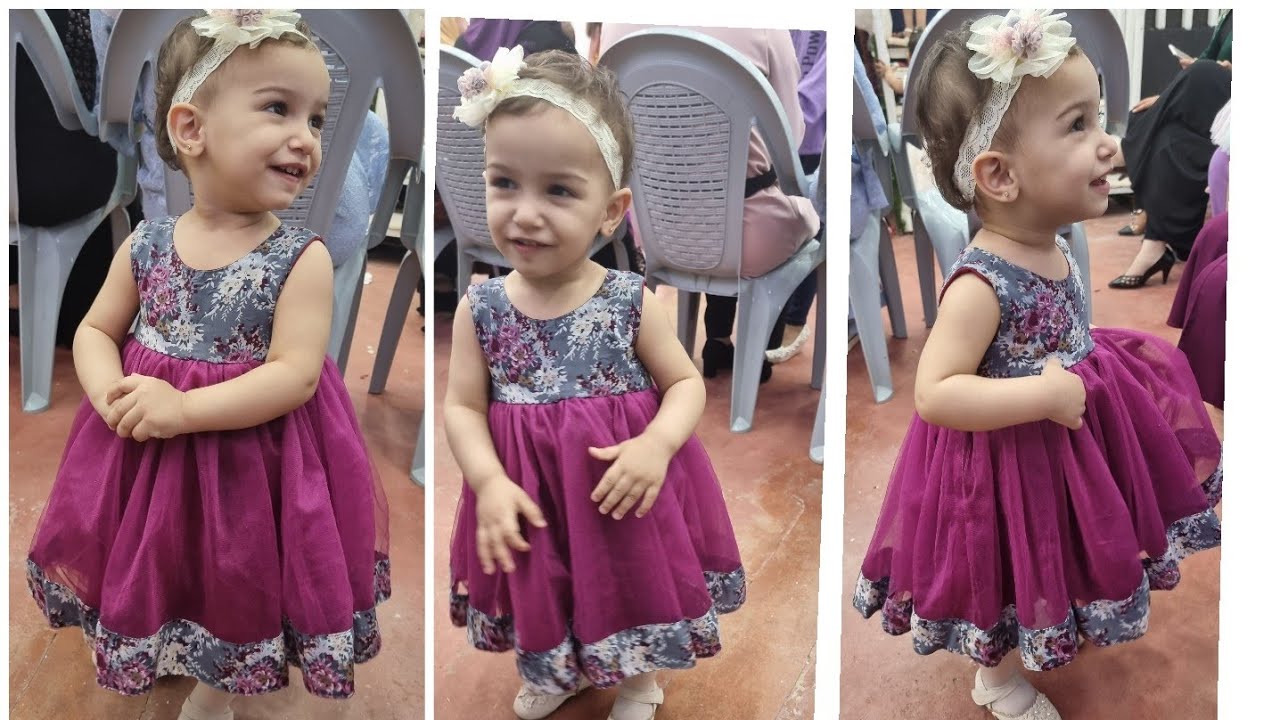 سلسلة فساتين العيد  فستان من التول  مع جاكت قصر  جمممميل جدا لايك للفيديو 🥰😘