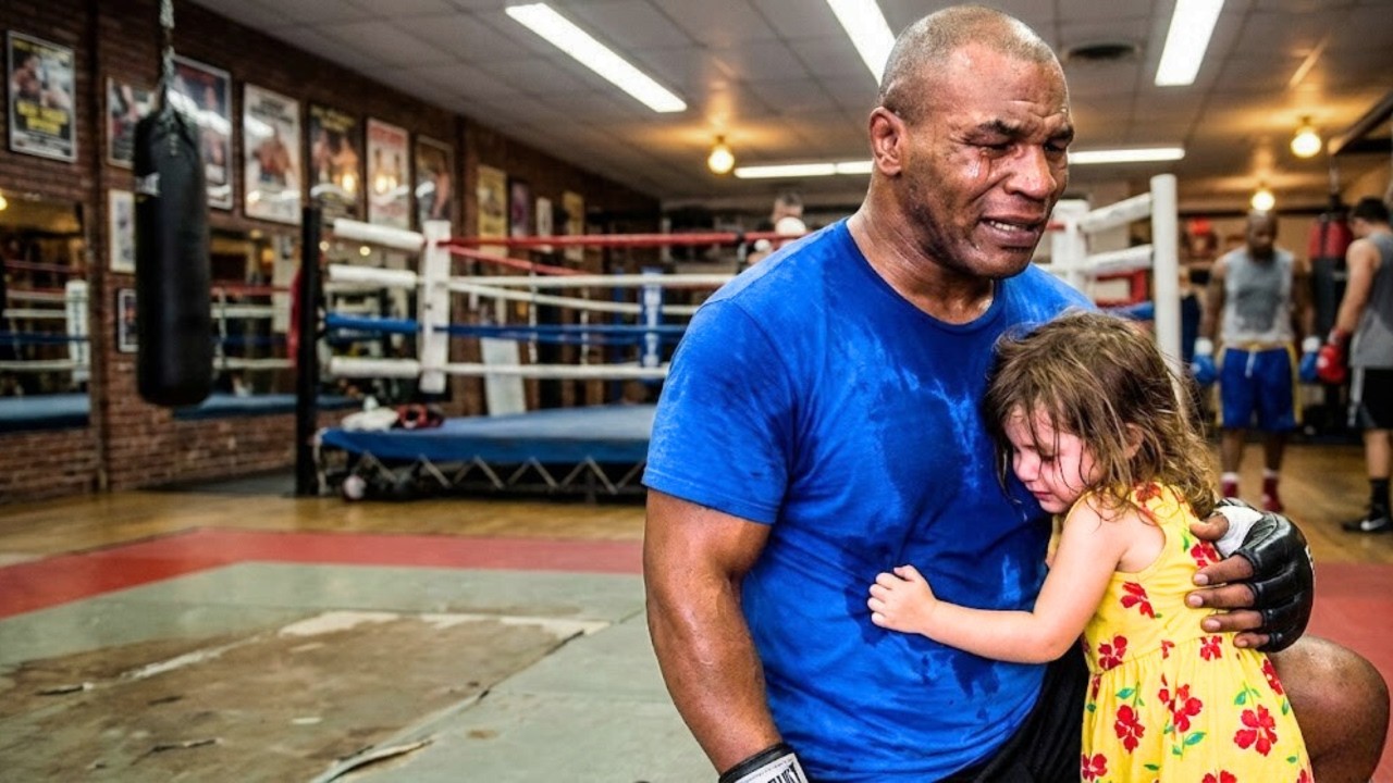 Mike Tyson BREAKS DOWN When a Little Girl Refuses to Let Go —  Reason Will Make You Cry