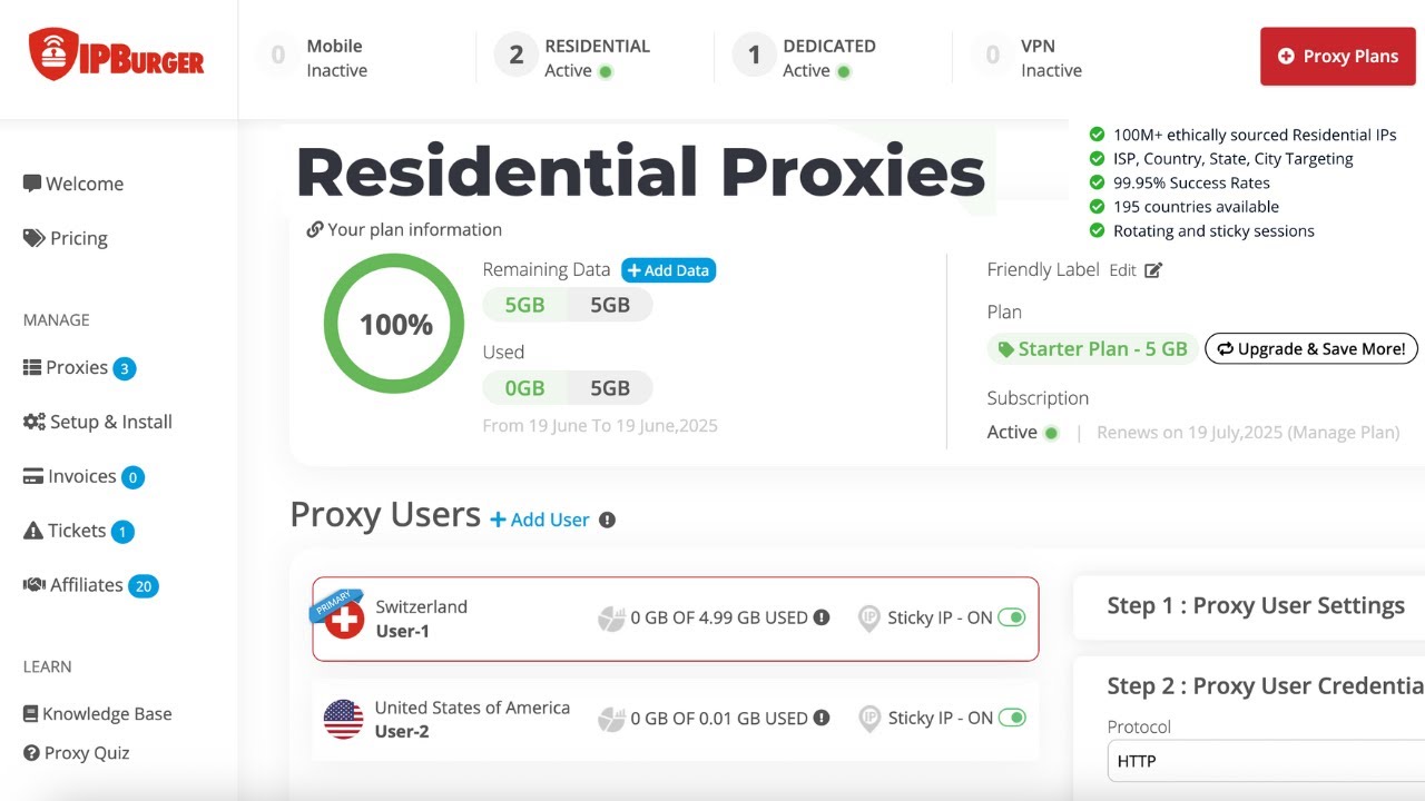 IPBurger Residential Proxy Review 2026 | Setup, Pricing & Real Test